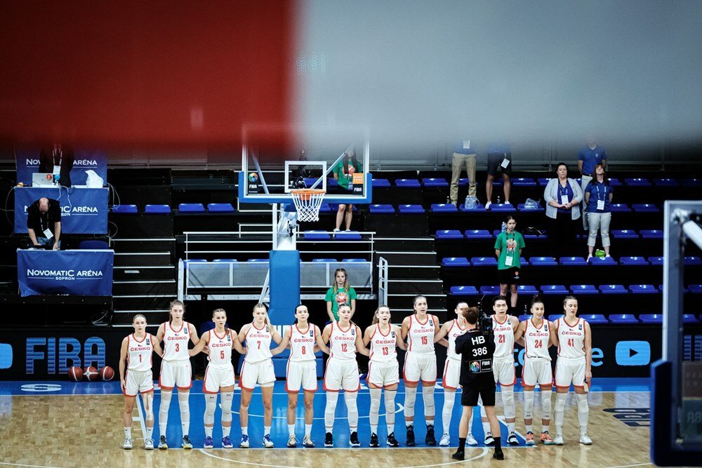 České basketbalistky získaly na ME do 20 let stříbro