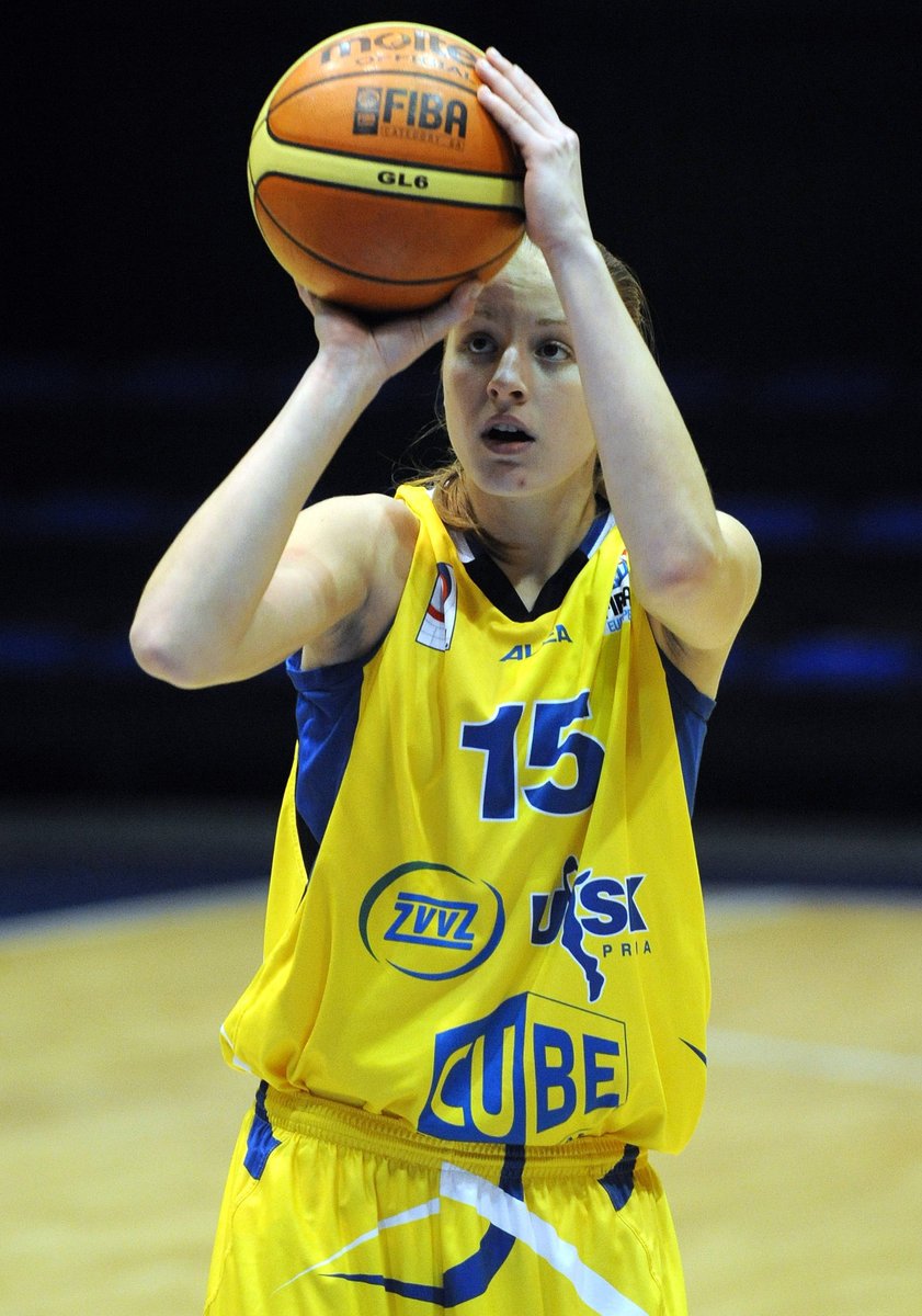 Basketbalistka kateřina Elhotová