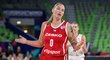 Česká basketbalistka Renáta Březinová
