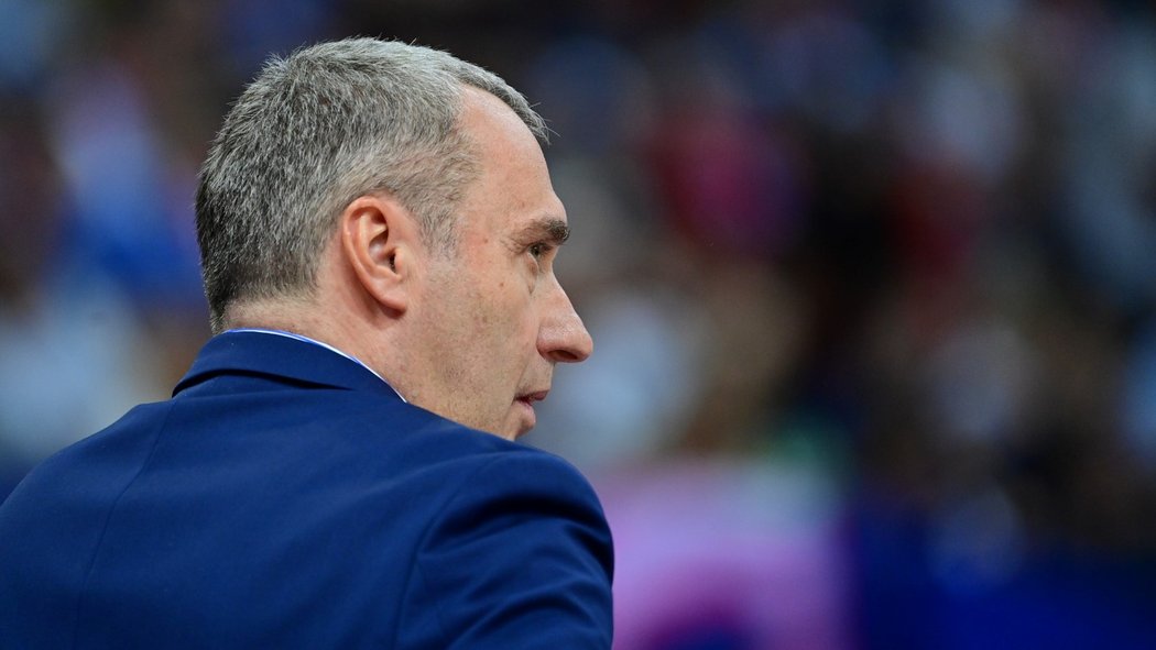 Kouč českých basketbalistů Ronen Grinzburg mohl být s výkonem proti Nizozemsku spokojený