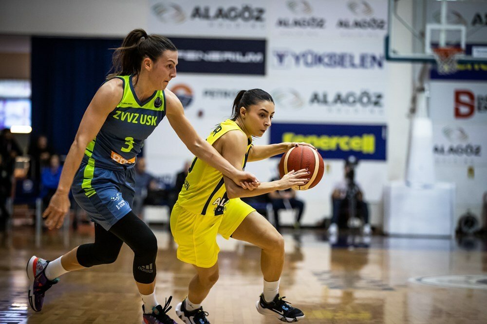 Basketbalistky USK utrpěly v Evropě druhou porážku za sebou