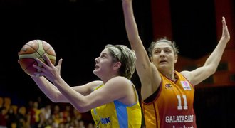 Cenné výhry basketbalistek: USK zdolalo Galatasary, Brno Montpellier