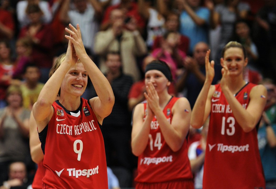 Hana Horáková, nejužitečnější hráčka mistrovství světa basketbalistek v České republice