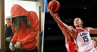 Zůstává v ruské vazbě! Americké basketbalistce prodloužili pobyt za mřížemi