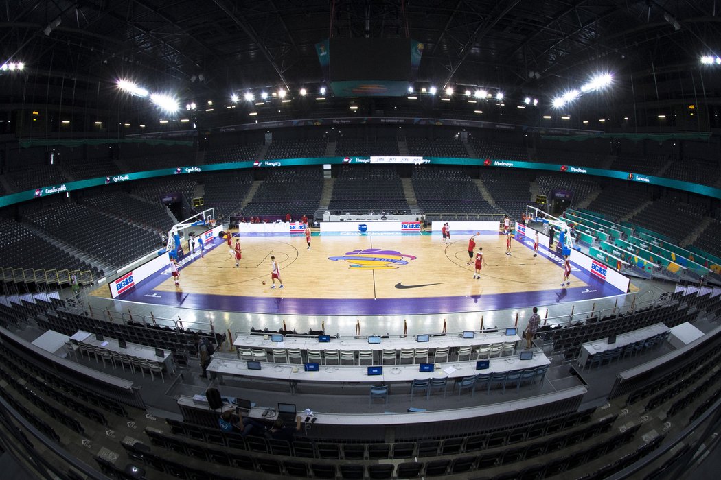 Tady odehrají čeští basketbalisté svůj první zápas na ME