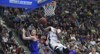 Basketbalisté Nymburku trápili favorita, ale na CSKA nestačili