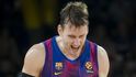 Český basketbalista Jan Veselý v dresu Barcelony