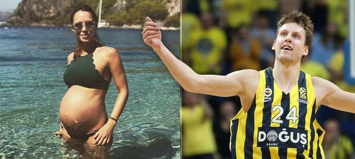 Srbská manželka Jana Veselého porodila syna Liama, basketbalista Fenerbahce vynechal Evropskou ligu