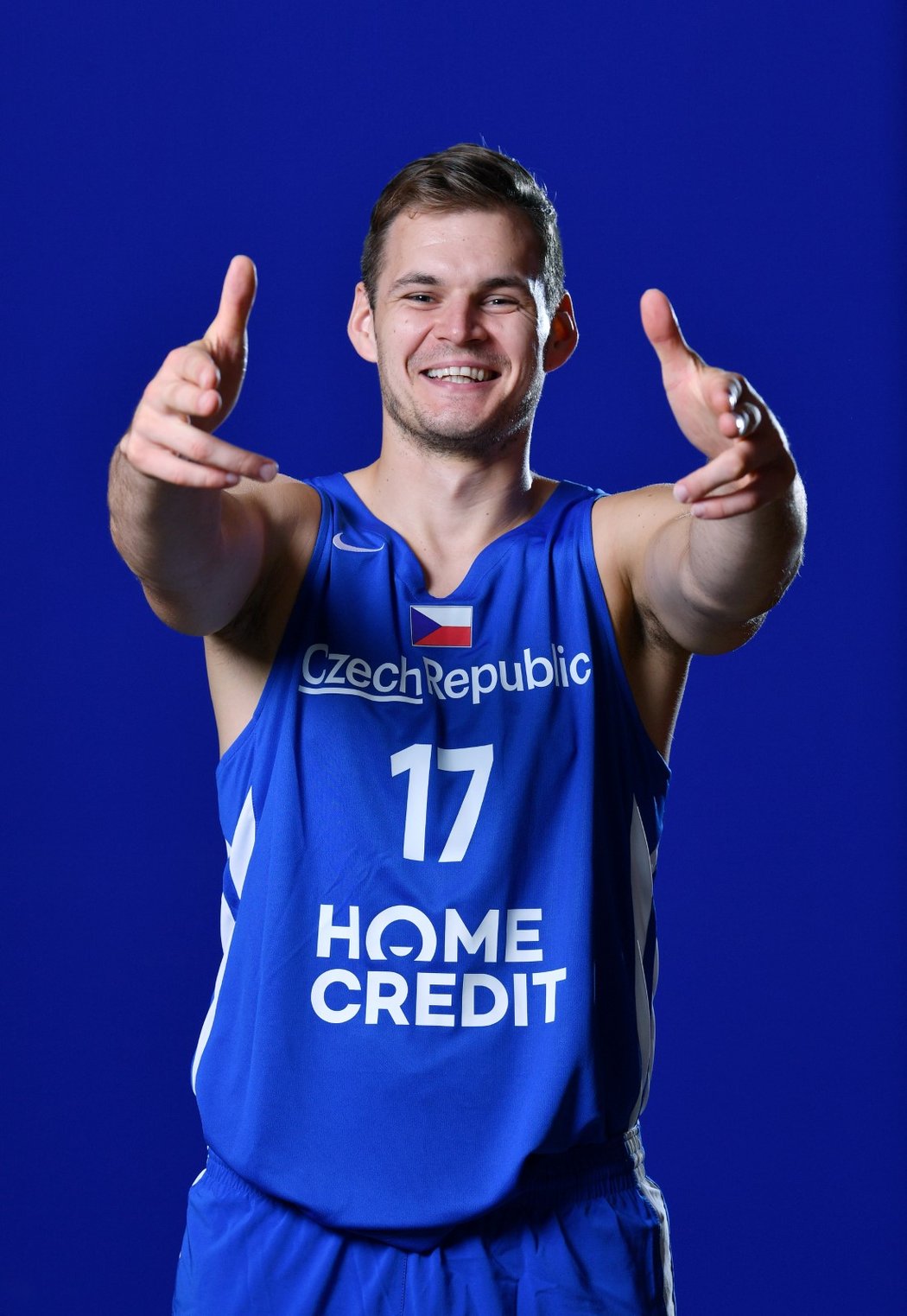 Český basketbalový reprezentant Jaromír Bohačík