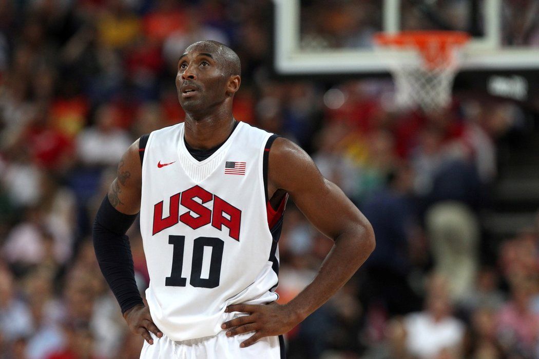 Kobe Bryant s americkou reprezentací dvakrát vyhrál olympijské hry