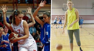 Nehoda jí vzala trenéra i nohu. Basketbalistka po amputaci odehrála zápas