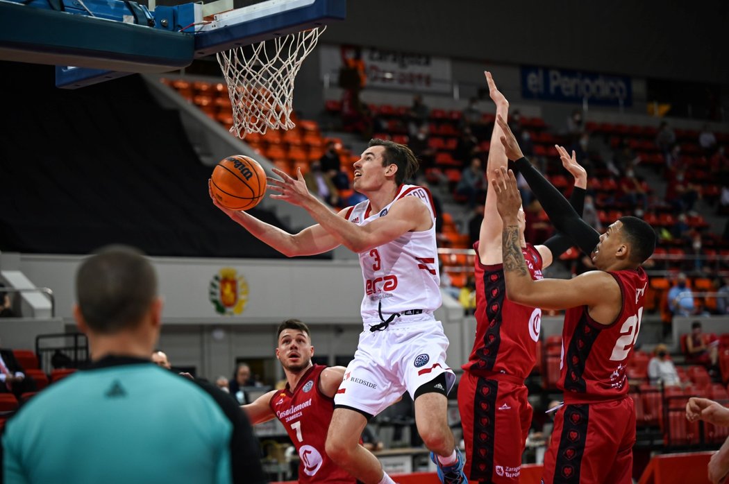 Basketbalisté Nymburka prohráli v Lize mistrů v Zaragoze