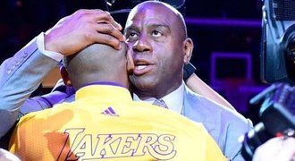 Magic Johnson má zachránit Lakers. Dávám všechno všanc, ví legenda