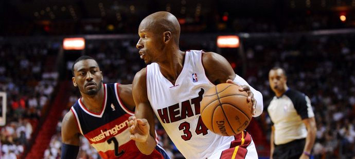 Ray Allen a jeho Heat si poradili s Washingtonem.