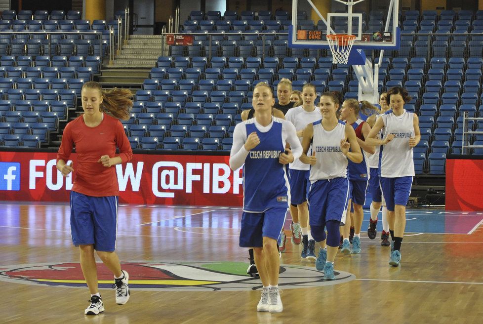 České reprezentantky v basketbalu