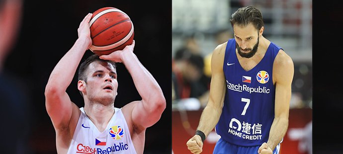 Jaromír Bohačík a Vojtěch Hruban předvádějí na MS v basketbalu skvělé výkon