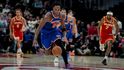 Souboj mezi basketbalisty Atlanty a New York Knicks