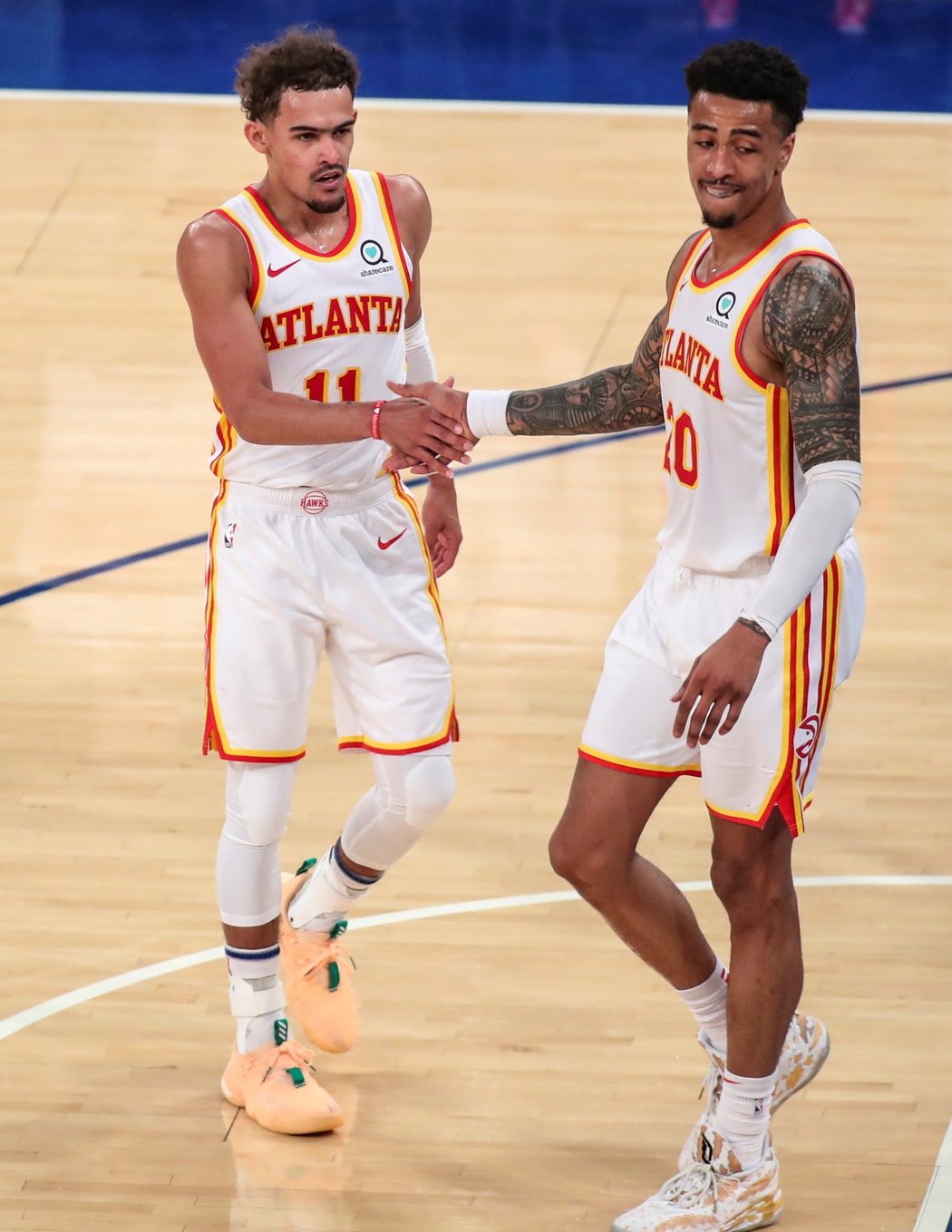 Basketbalisté Atlanty postoupili po výhře 103:89 v Madison Square Garden a celkem 4:1 na zápasy přes newyorské Knicks do druhého kola play off NBA