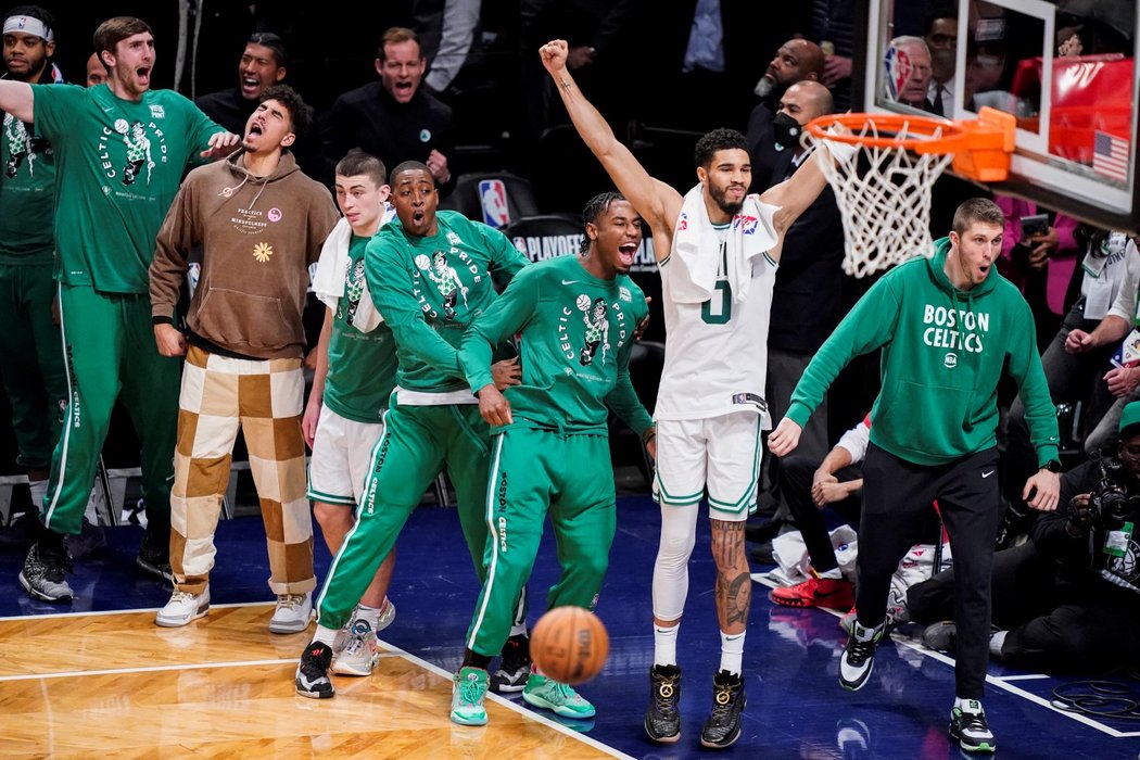 Basketbalisté Bostonu slaví nejrychlejší možný postup, Brooklyn smetli 4:0 na zápasy