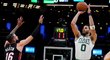 Utkání play off basketbalové NBA mezi Bostonem Celtics a Miami