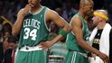 Zklamaná opora Bostonu Paul Pierce.