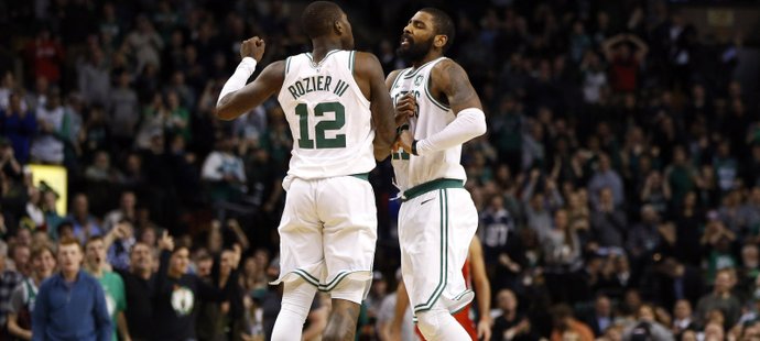 Terry Rozier a Kyrie Irving pomohli Celtics k vítězství