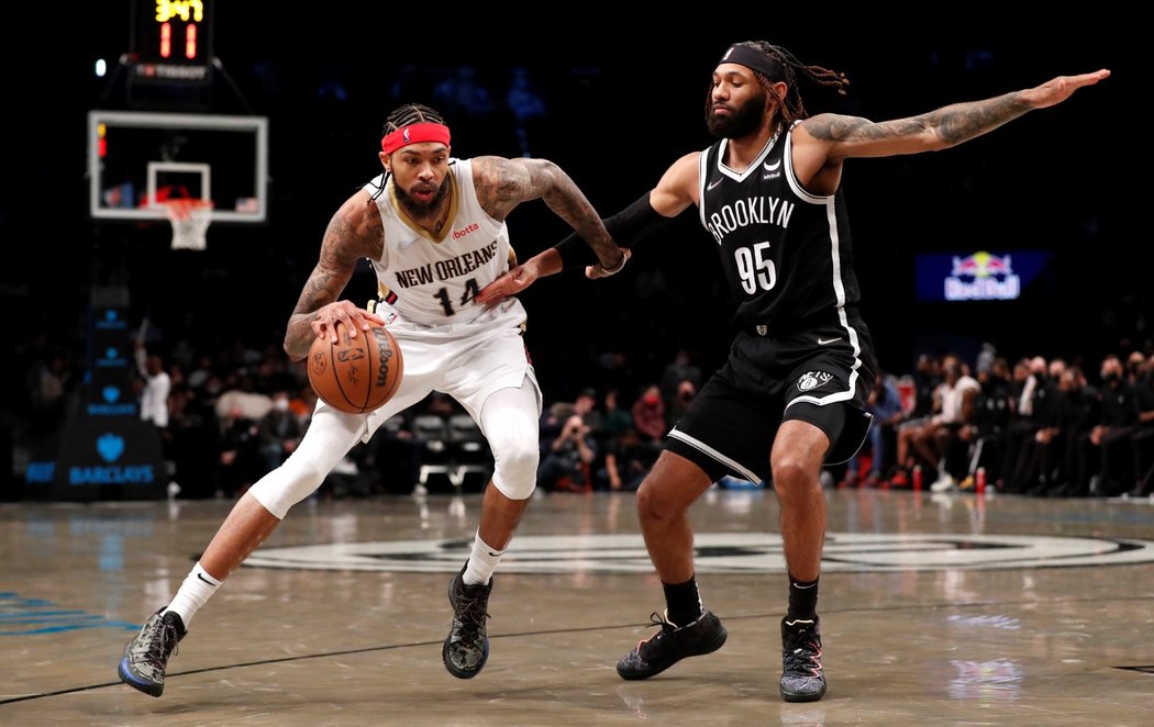 Basketbalisté Brooklynu zvítězili v NBA doma nad New Orleans 120:105