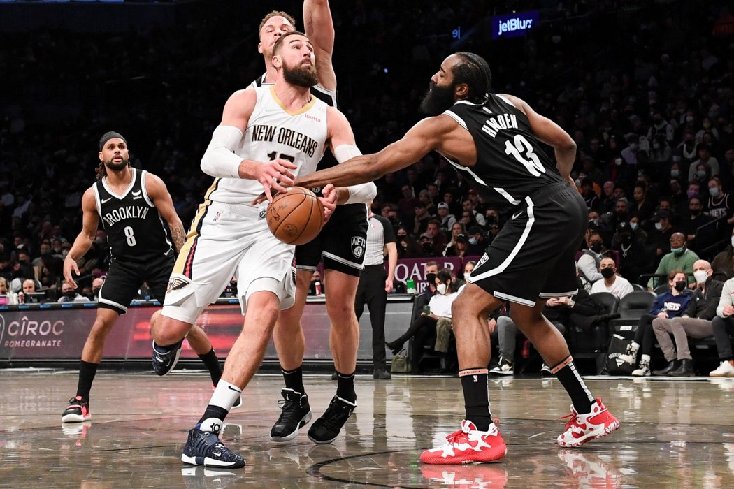 Basketbalisté Brooklynu zvítězili v NBA doma nad New Orleans 120:105