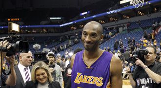 Kobe Bryant předstihl v historickém pořadí střelců NBA Jordana