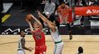 Basketbalisté Chicaga Bulls v utkání NBA proti Bostonu Celtics