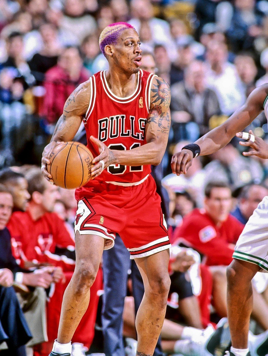 Dennis Rodman patřil mezi tahouny Bulls