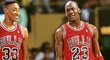 Scottie Pippen a Michael Jordan v 90. letech tvořili legendární tým Bulls