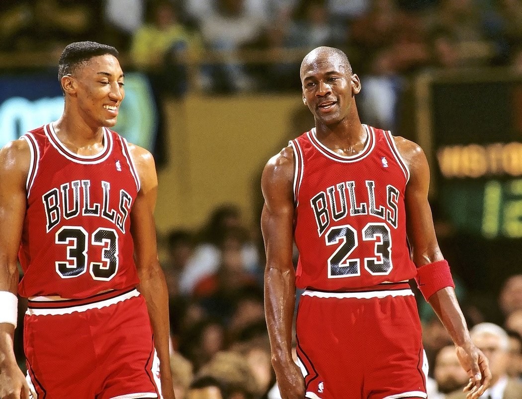 Scottie Pippen a Michael Jordan v 90. letech tvořili legendární tým Bulls
