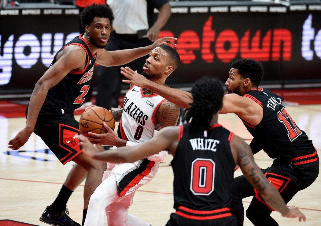 Basketbalisté Chicaga porazili Portland a slaví počtvrté v řadě