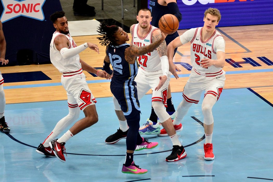 Basketbalisté Chicaga podlehli Memphisu a připsali tak třetí prohru v řadě