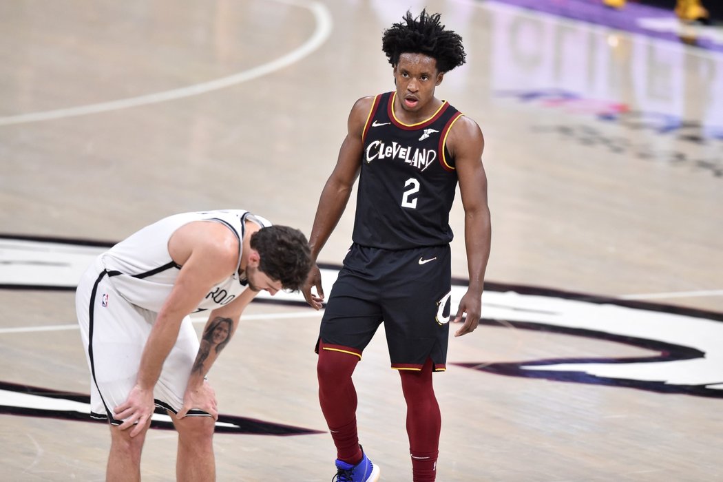 Collin Sexton dovedl 42 body Cleveland k výhře po druhém prodloužení nad hvězdami nabitým Brooklynem