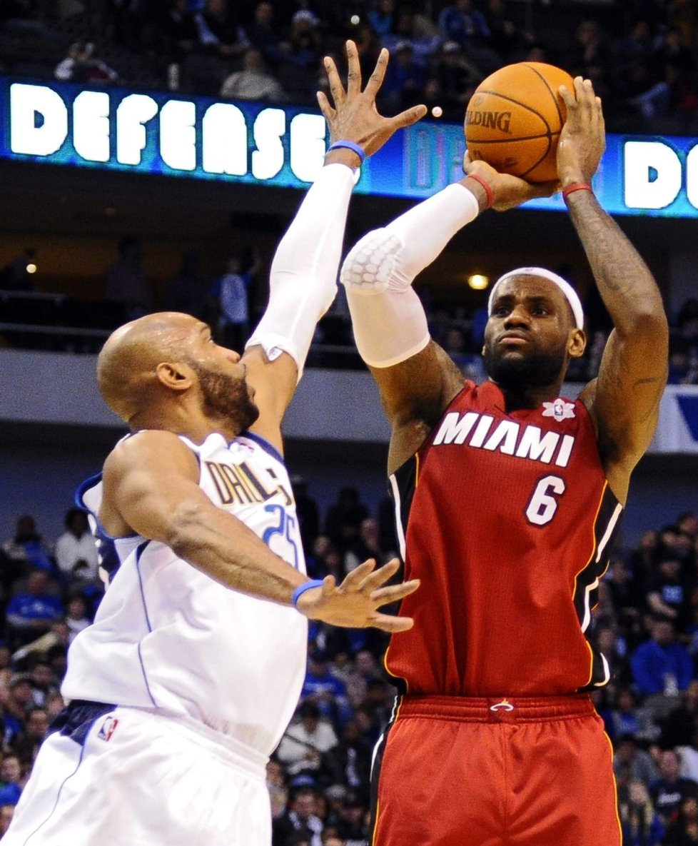 Klíčová postava Miami Heat LeBron James