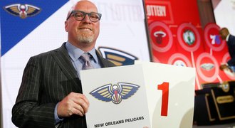 Smůla pro Satoranského tým. Draftovou loterii vyhrálo New Orleans