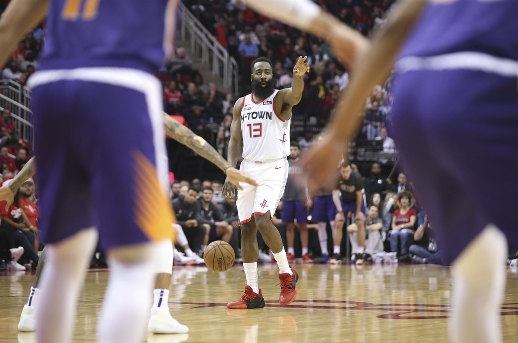 James Harden, tradičně nejlepší střelec Houstonu