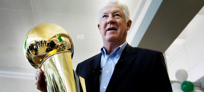 Legendární basketbalista českého původu John Havlicek