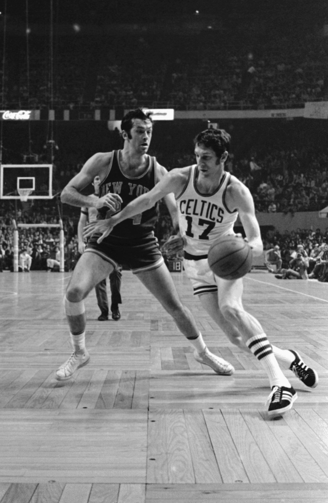 Legendární basketbalista českého původu John Havlicek