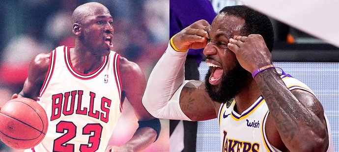 Michael Jordan vs. LeBron James. Platí stále kralování MJ23, nebo už ho "Král" přerostl?
