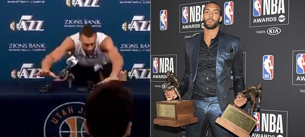 Rudy Gobert si sype popel na hlavu za to, jak bezohledně se choval ohledně koronaviru Rudy Gobert si sype popel na hlavu za to, jak bezohledně se choval ohledně koronaviru