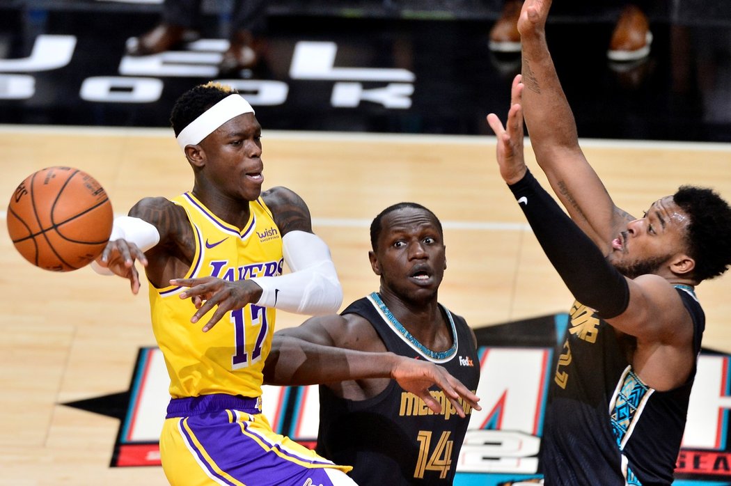 LA Lakers porazili v těsném duelu Memphis Grizzies