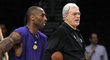 Phil Jackson a jeho svěřenec v Lakers Kobe Bryant.