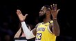 LeBron James pomohl 40 body k výhře LA Lakers nad New Orleans Pelicans