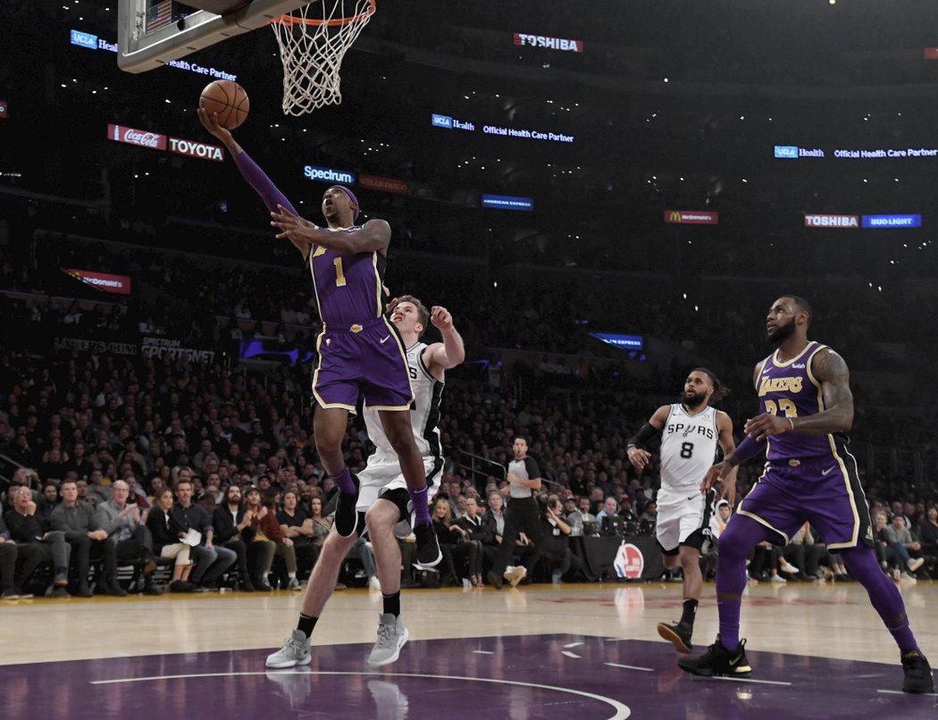 Kentavious Caldwell-Pope z Los Angeles se chystá zakončit