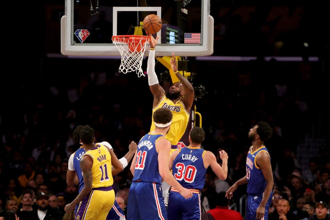 LeBron James předvedl proti Warriors svůj třetí nejlepší střelecký výkon v kariéře