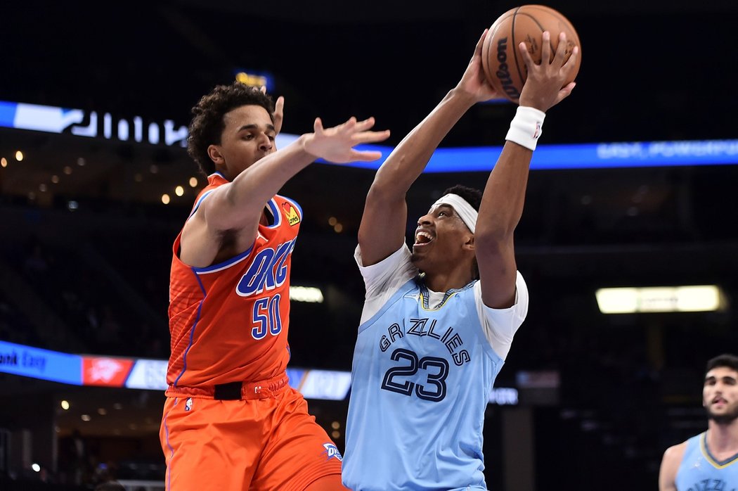Basketbalisté Memphisu rozdrtili Oklahomu rozdílem 73 bodů
