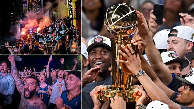 Velká otočka a triumf po 53 letech. Knicks v NBA berou titul, fanoušci rozjeli bujaré oslavy Velká otočka a triumf po 53 letech. Knicks v NBA berou titul, fanoušci rozjeli bujaré oslavy